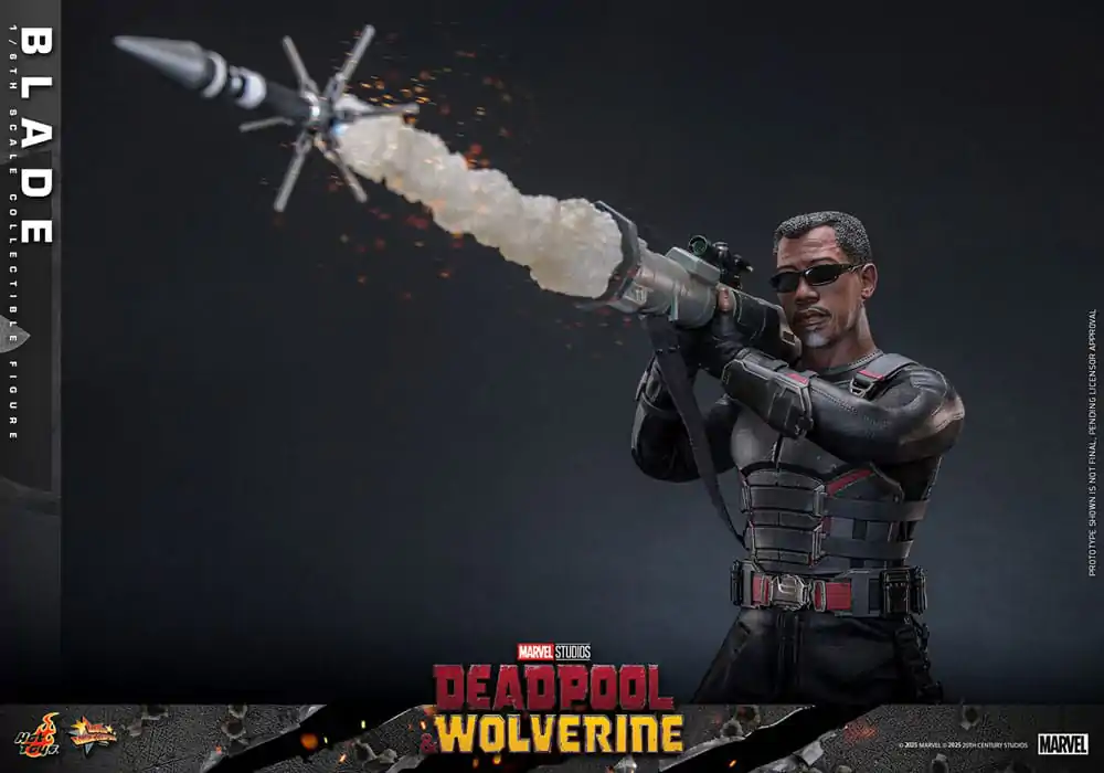 Deadpool & Wolverine Movie Masterpiece akční figurka 1/6 Blade 30 cm fotografii produktu