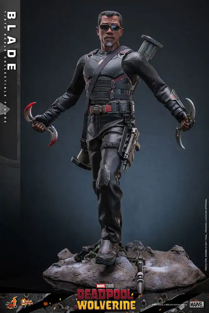 Deadpool & Wolverine Movie Masterpiece akční figurka 1/6 Blade 30 cm fotografii produktu