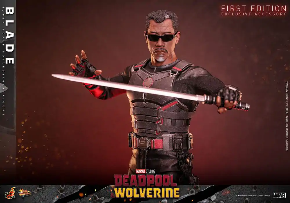 Deadpool & Wolverine Movie Masterpiece akční figurka 1/6 Blade 30 cm fotografii produktu