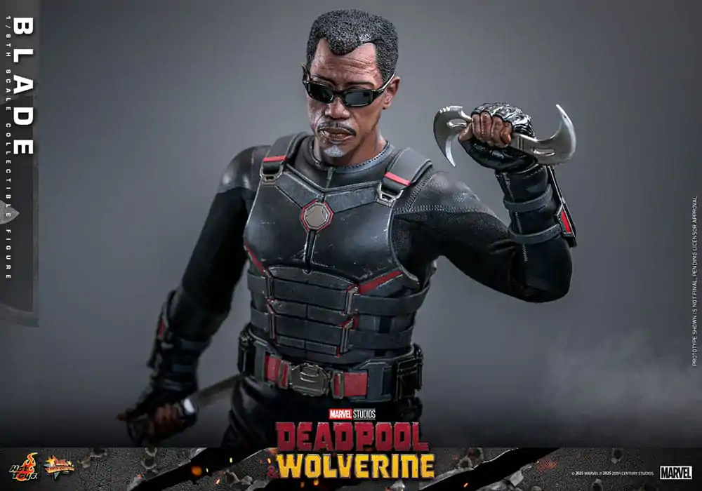 Deadpool & Wolverine Movie Masterpiece akční figurka 1/6 Blade 30 cm fotografii produktu