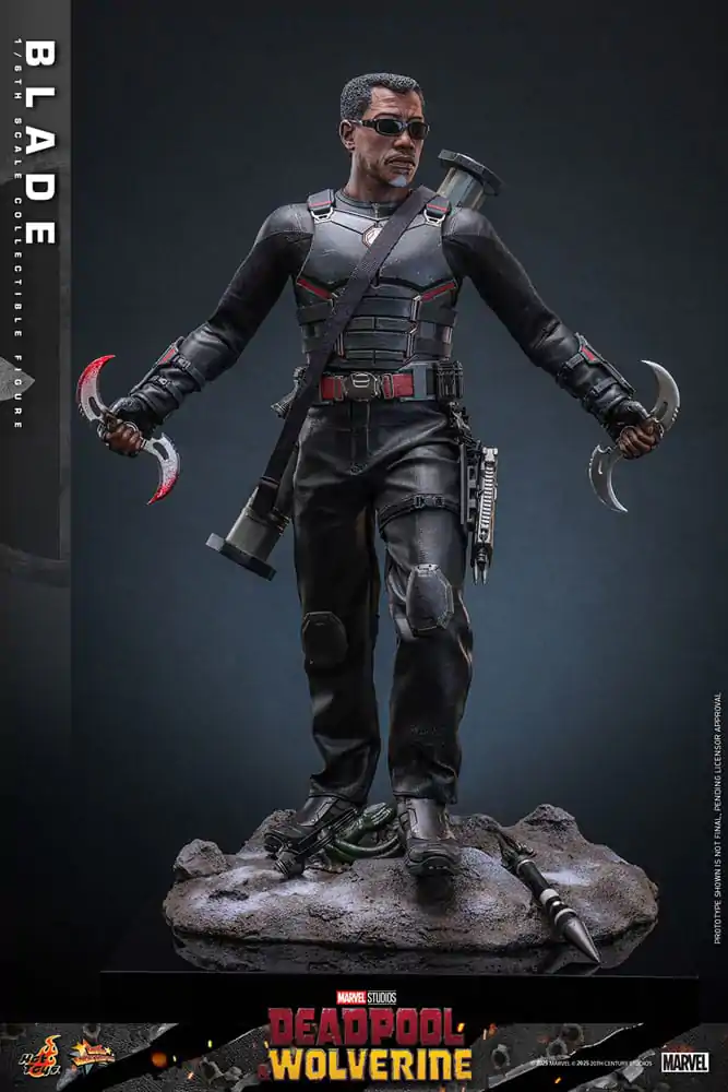 Deadpool & Wolverine Movie Masterpiece akční figurka 1/6 Blade 30 cm fotografii produktu