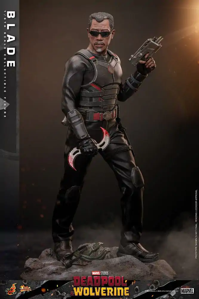 Deadpool & Wolverine Movie Masterpiece akční figurka 1/6 Blade 30 cm fotografii produktu