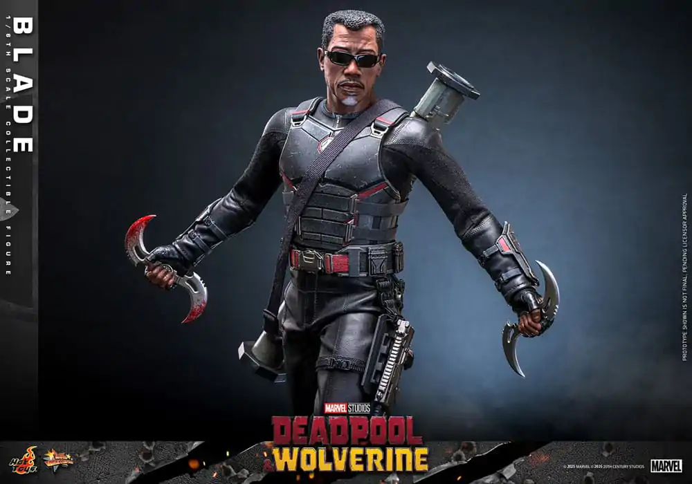 Deadpool & Wolverine Movie Masterpiece akční figurka 1/6 Blade 30 cm fotografii produktu