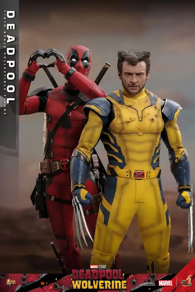 Deadpool & Wolverine Movie Masterpiece Akční figurka 1/6 Deadpool 31 cm fotografii produktu