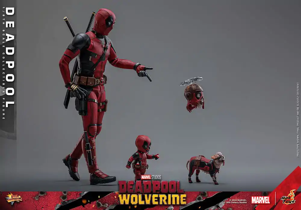 Deadpool & Wolverine Movie Masterpiece Akční figurka 1/6 Deadpool 31 cm fotografii produktu