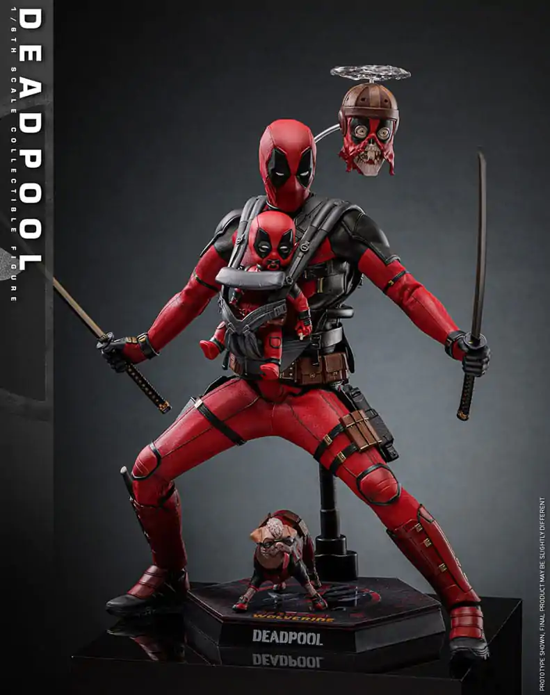 Deadpool & Wolverine Movie Masterpiece Akční figurka 1/6 Deadpool 31 cm fotografii produktu