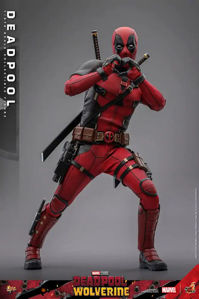 Deadpool & Wolverine Movie Masterpiece Akční figurka 1/6 Deadpool 31 cm fotografii produktu