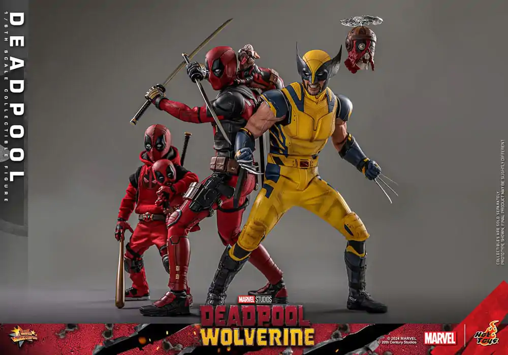 Deadpool & Wolverine Movie Masterpiece Akční figurka 1/6 Deadpool 31 cm fotografii produktu