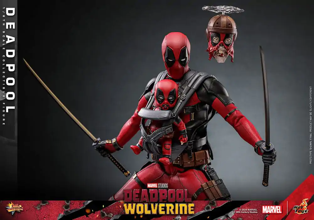 Deadpool & Wolverine Movie Masterpiece Akční figurka 1/6 Deadpool 31 cm fotografii produktu