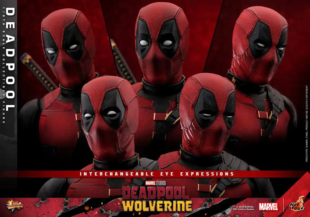 Deadpool & Wolverine Movie Masterpiece Akční figurka 1/6 Deadpool 31 cm fotografii produktu