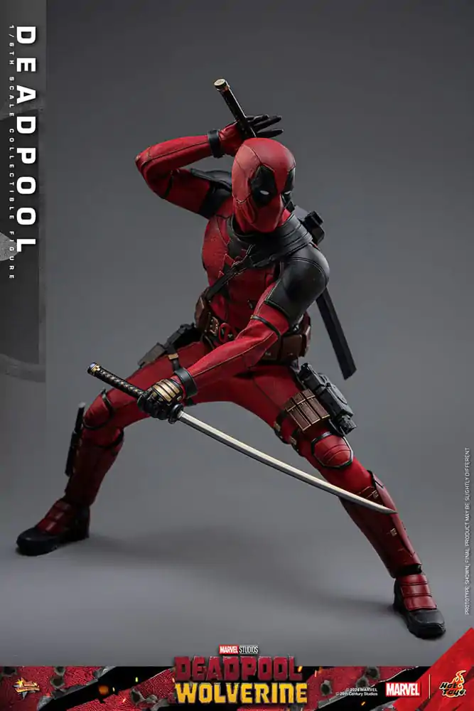 Deadpool & Wolverine Movie Masterpiece Akční figurka 1/6 Deadpool 31 cm fotografii produktu