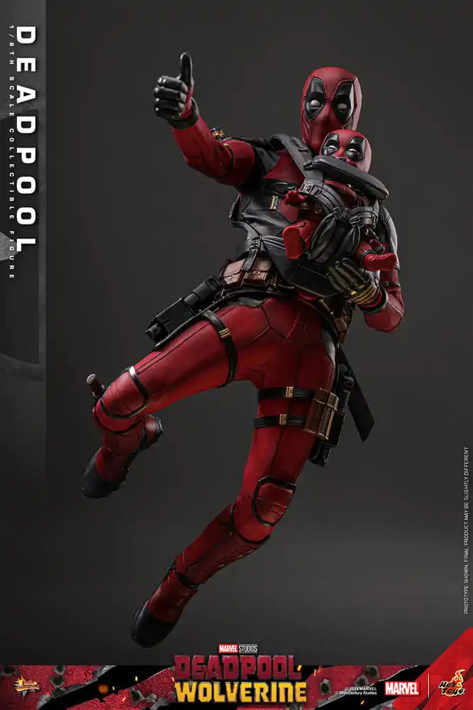 Deadpool & Wolverine Movie Masterpiece Akční figurka 1/6 Deadpool 31 cm fotografii produktu