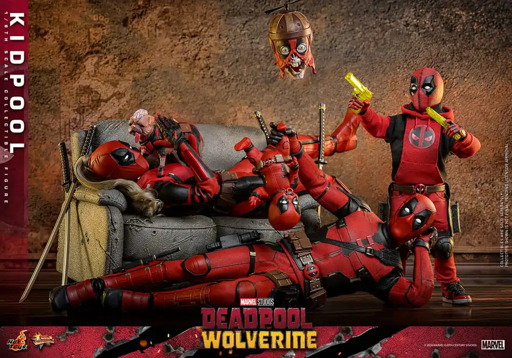 Deadpool & Wolverine Movie Masterpiece akční figurka 1/6 Kidpool 22 cm fotografii produktu