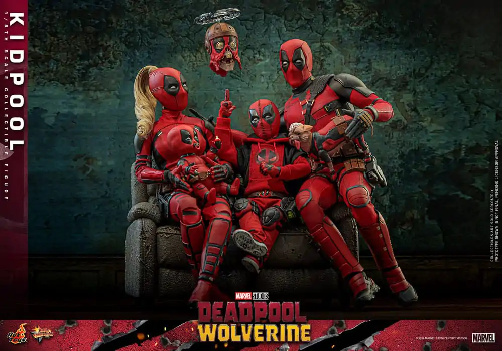 Deadpool & Wolverine Movie Masterpiece akční figurka 1/6 Kidpool 22 cm fotografii produktu