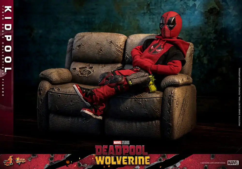 Deadpool & Wolverine Movie Masterpiece akční figurka 1/6 Kidpool 22 cm fotografii produktu