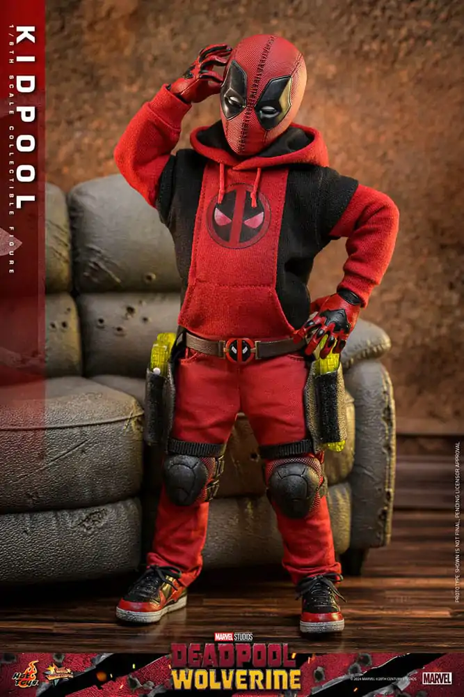 Deadpool & Wolverine Movie Masterpiece akční figurka 1/6 Kidpool 22 cm fotografii produktu