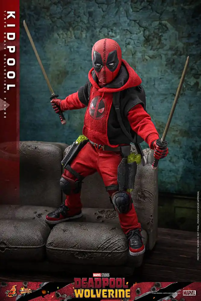 Deadpool & Wolverine Movie Masterpiece akční figurka 1/6 Kidpool 22 cm fotografii produktu