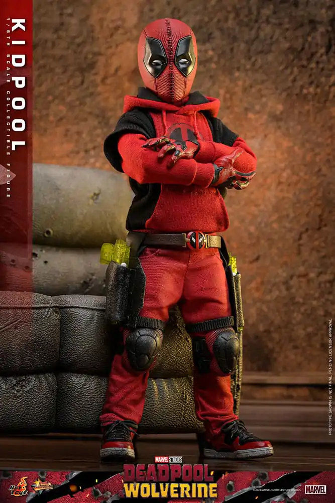 Deadpool & Wolverine Movie Masterpiece akční figurka 1/6 Kidpool 22 cm fotografii produktu