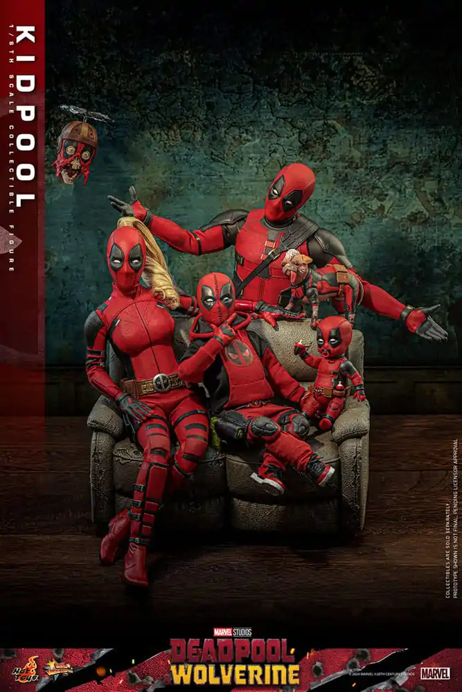 Deadpool & Wolverine Movie Masterpiece akční figurka 1/6 Kidpool 22 cm fotografii produktu