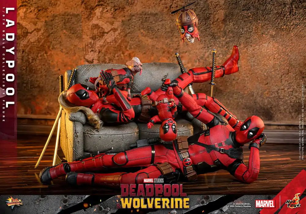 Deadpool & Wolverine Movie Masterpiece akční figurka 1/6 Ladypool 30 cm fotografii produktu