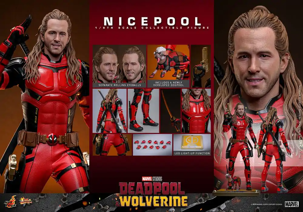 Deadpool & Wolverine Movie Masterpiece Akční figurka 1/6 Nicepool 30 cm fotografii produktu