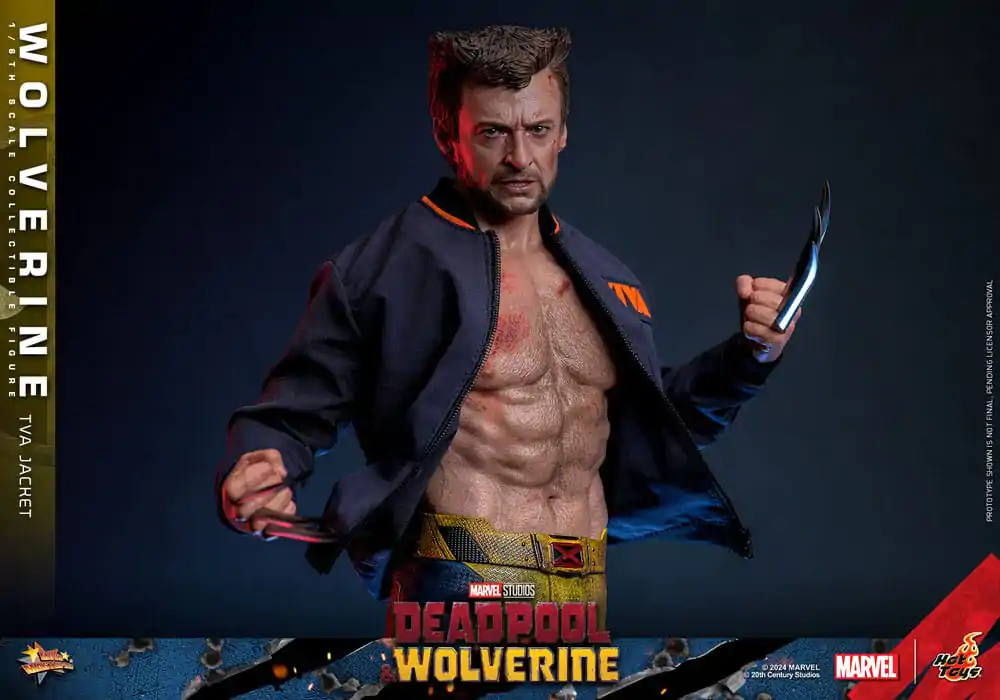 Deadpool & Wolverine Movie Masterpiece akční figurka 1/6 Wolverine (TVA Jacket Version) 31 cm fotografii produktu