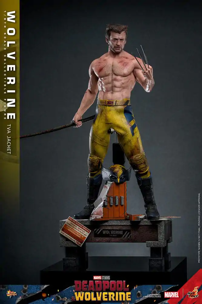 Deadpool & Wolverine Movie Masterpiece akční figurka 1/6 Wolverine (TVA Jacket Version) 31 cm fotografii produktu