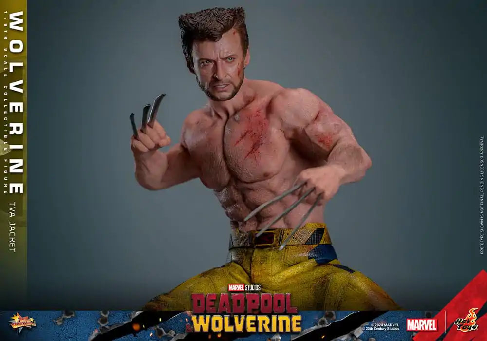 Deadpool & Wolverine Movie Masterpiece akční figurka 1/6 Wolverine (TVA Jacket Version) 31 cm fotografii produktu