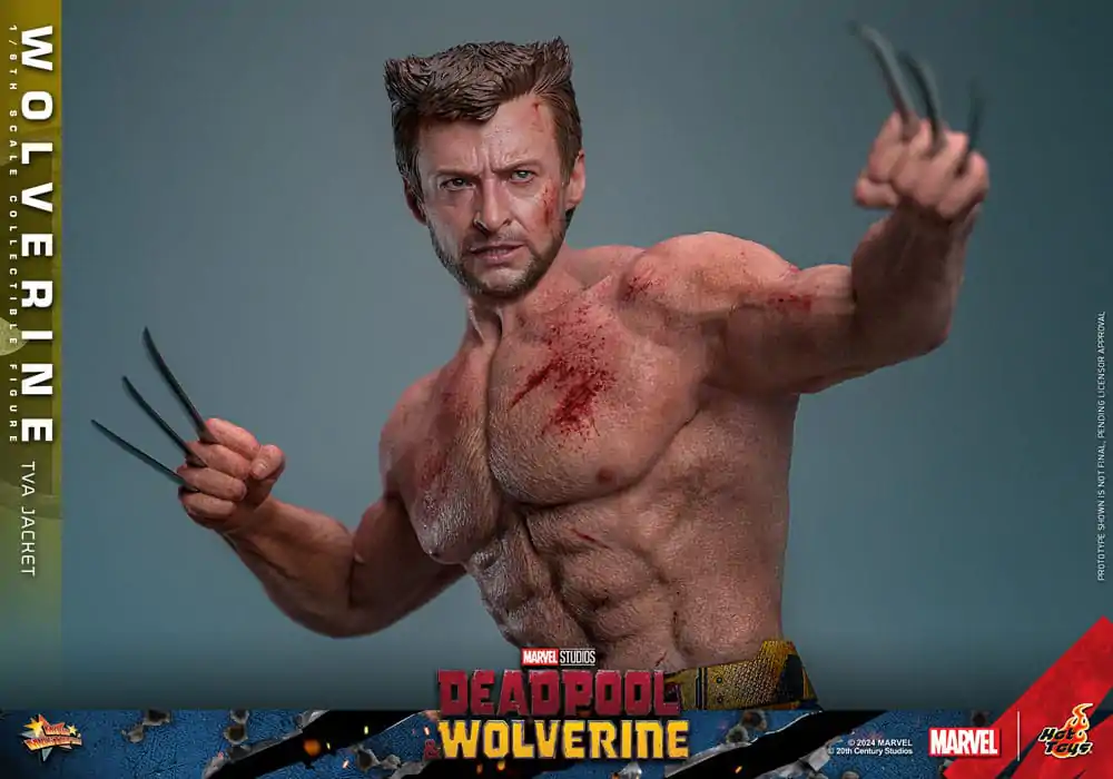 Deadpool & Wolverine Movie Masterpiece akční figurka 1/6 Wolverine (TVA Jacket Version) 31 cm fotografii produktu