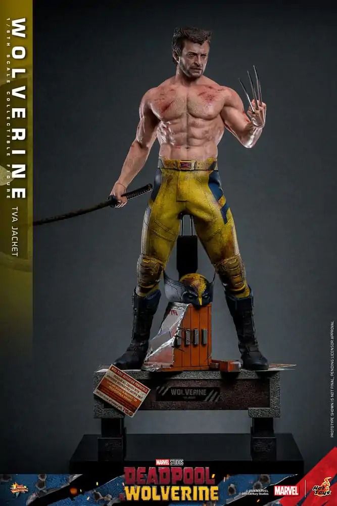 Deadpool & Wolverine Movie Masterpiece akční figurka 1/6 Wolverine (TVA Jacket Version) 31 cm fotografii produktu