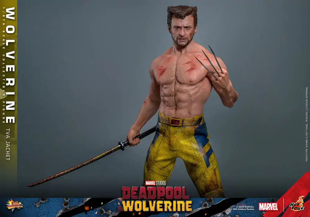 Deadpool & Wolverine Movie Masterpiece akční figurka 1/6 Wolverine (TVA Jacket Version) 31 cm fotografii produktu