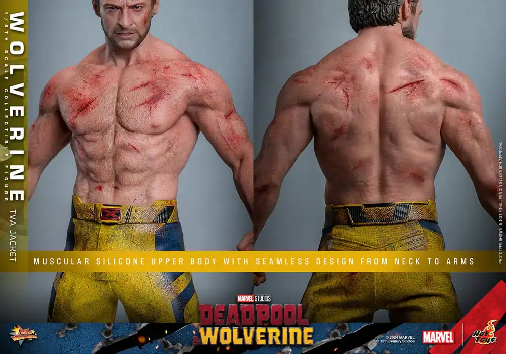 Deadpool & Wolverine Movie Masterpiece akční figurka 1/6 Wolverine (TVA Jacket Version) 31 cm fotografii produktu