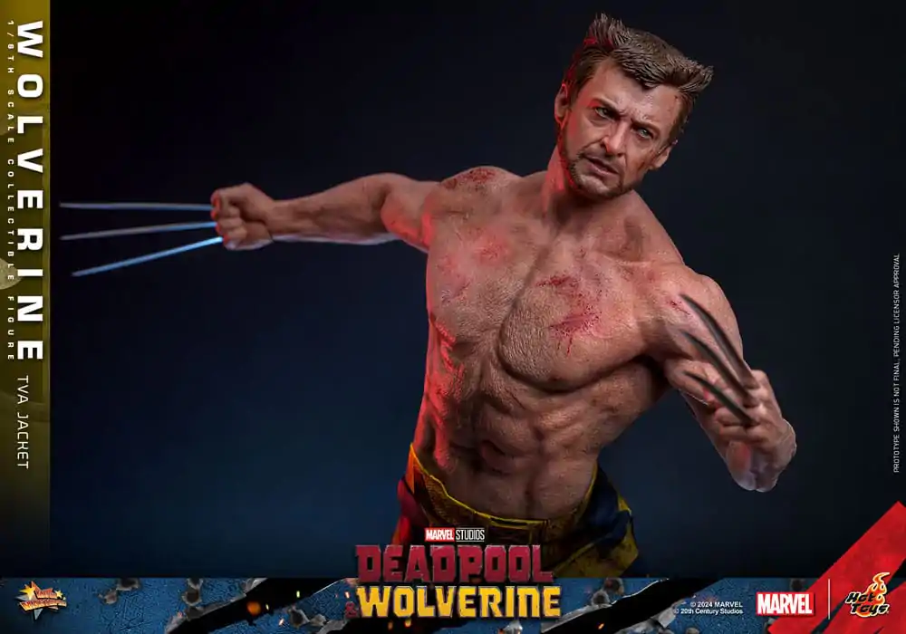 Deadpool & Wolverine Movie Masterpiece akční figurka 1/6 Wolverine (TVA Jacket Version) 31 cm fotografii produktu