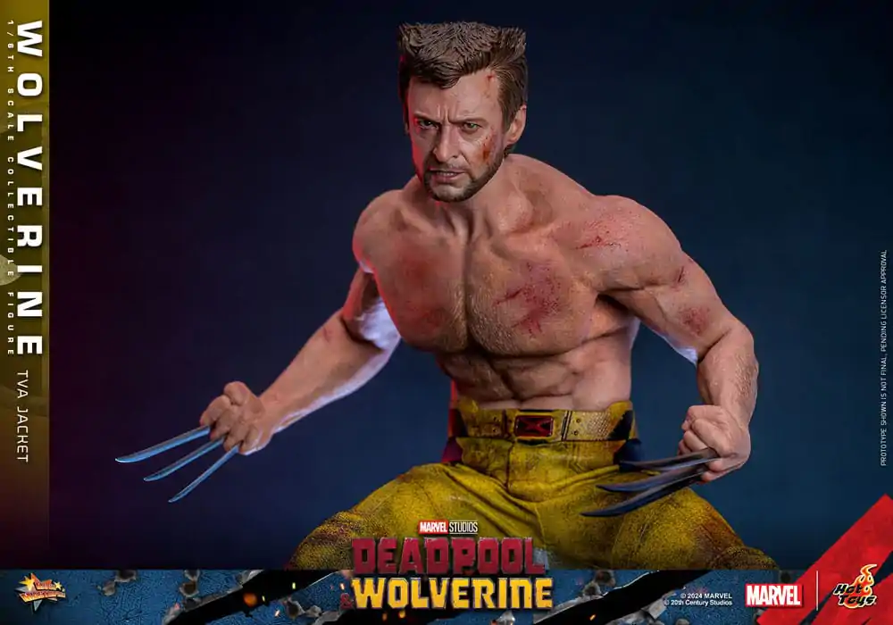 Deadpool & Wolverine Movie Masterpiece akční figurka 1/6 Wolverine (TVA Jacket Version) 31 cm fotografii produktu