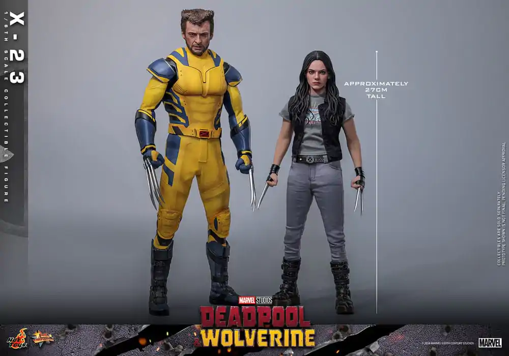 Deadpool & Wolverine Movie Masterpiece akční figurka 1/6 X-23 27 cm fotografii produktu