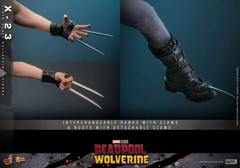 Deadpool & Wolverine Movie Masterpiece akční figurka 1/6 X-23 27 cm fotografii produktu