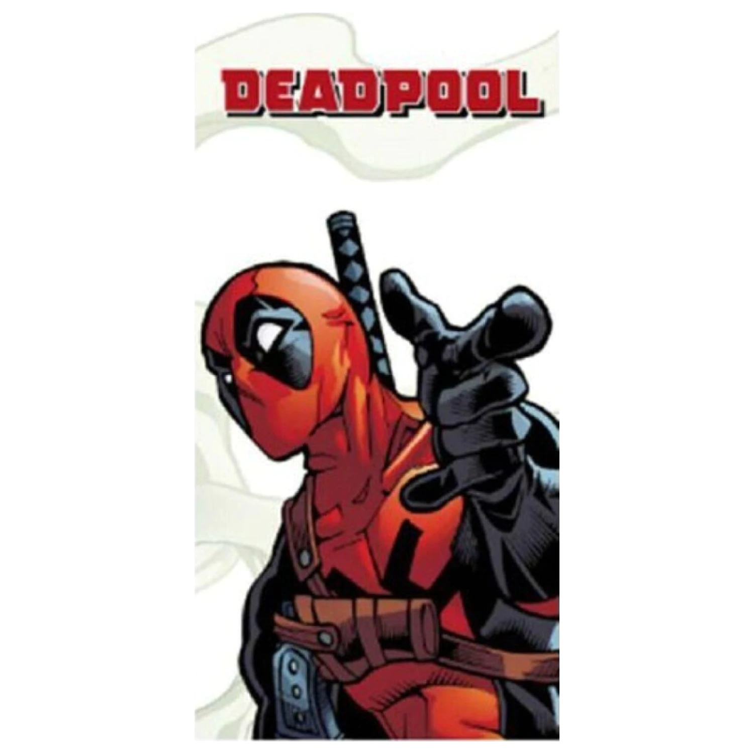Deadpool ručník s gestem pistole z prstů fotografii produktu