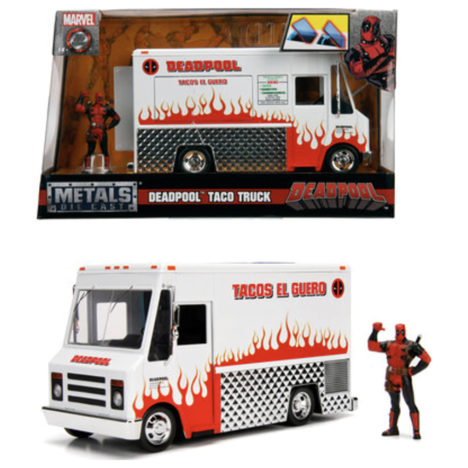 Deadpool Food Truck + figurka Deadpool 1:24 fotografii produktu