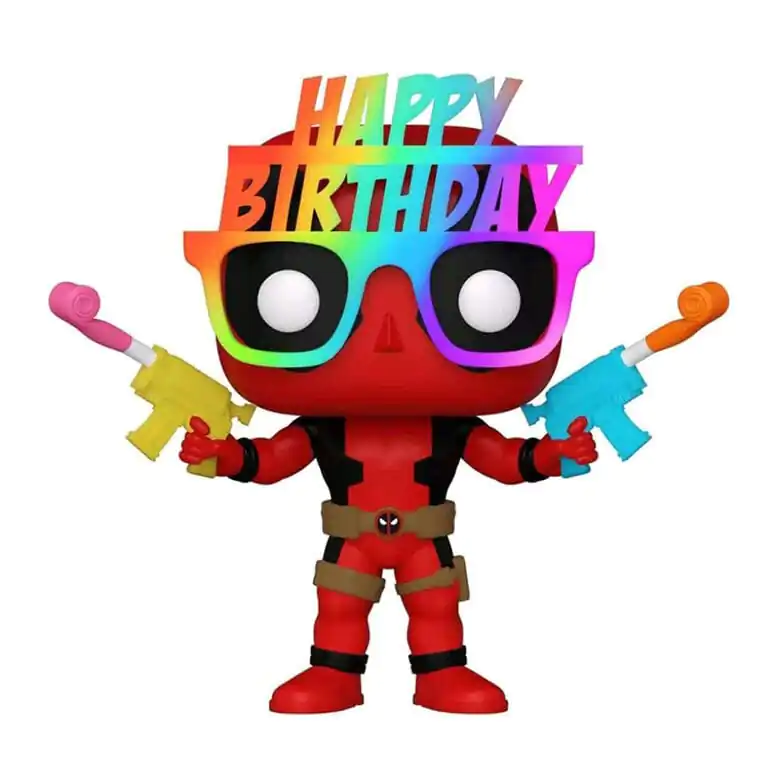 Deadpool Funko POP! Marvel vinylová figurka 30. narozeniny brýle Deadpool 9 cm fotografii produktu
