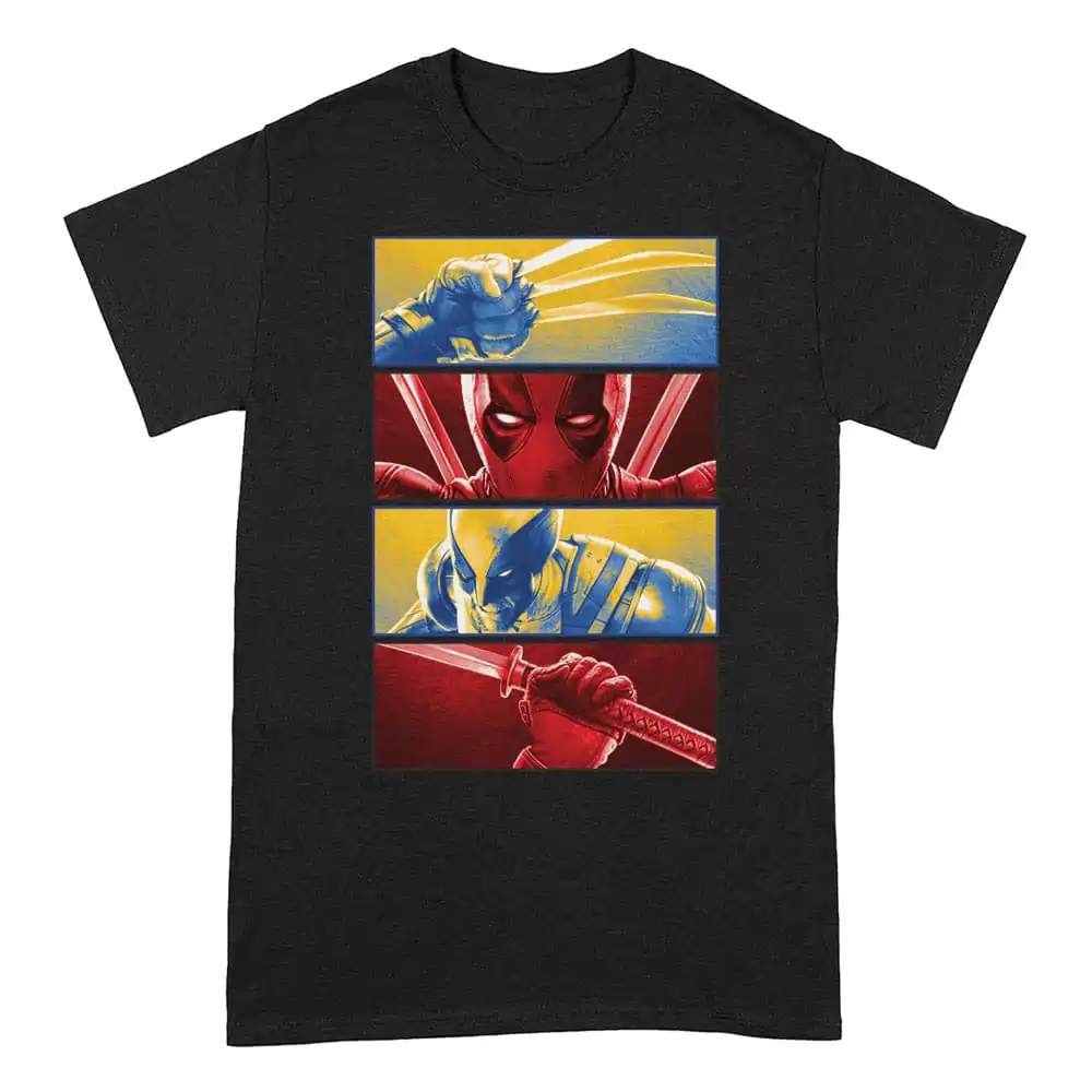 Deadpool T-Shirt Deadpool And Wolverine Boxes Tričko fotografii produktu