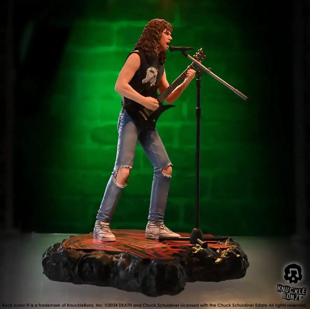 Death Rock Iconz Statue Chuck Schuldiner II 22 cm Socha fotografii produktu