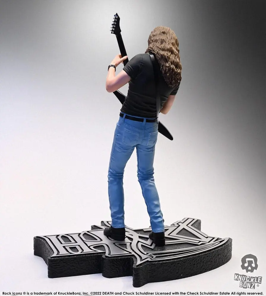 Death Rock Iconz Socha Chuck Schuldiner 22 cm fotografii produktu