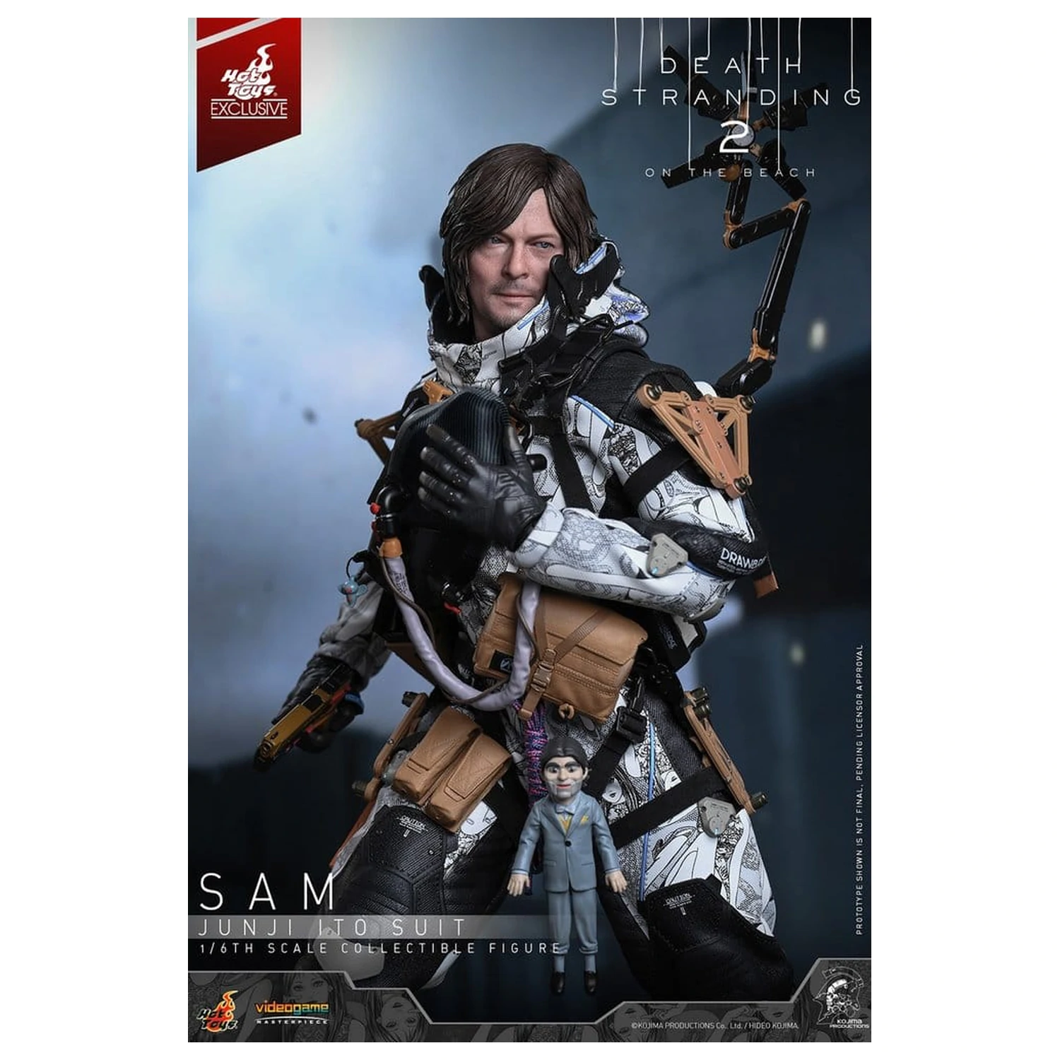 Death Stranding Akční figurka 1/6 Sam Porter Bridges (Junji Ito Suit) fotografii produktu