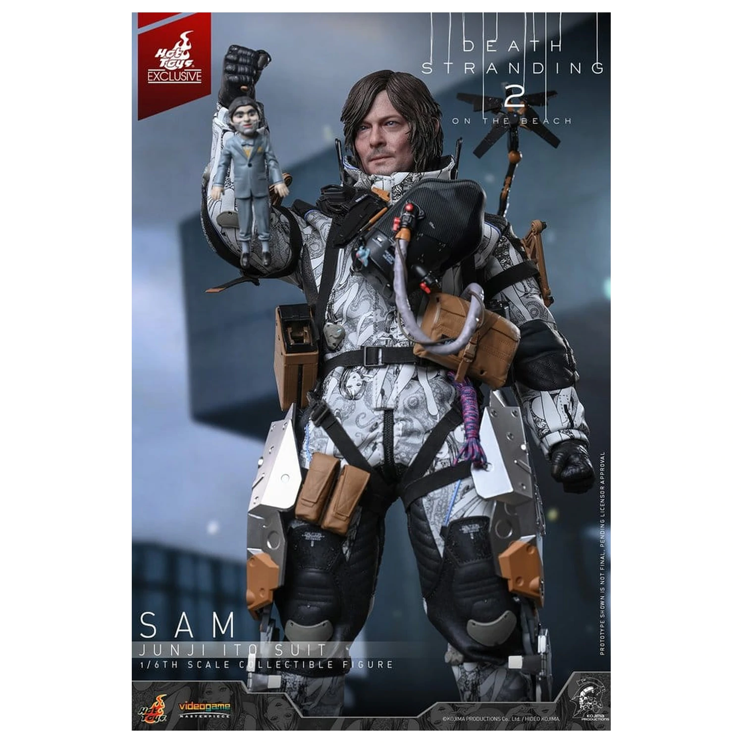 Death Stranding Akční figurka 1/6 Sam Porter Bridges (Junji Ito Suit) fotografii produktu