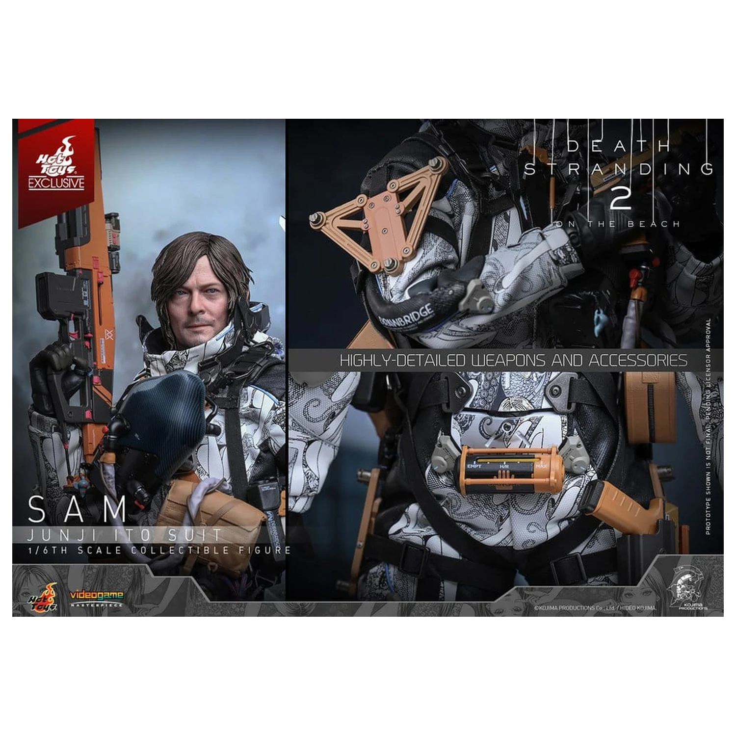 Death Stranding Akční figurka 1/6 Sam Porter Bridges (Junji Ito Suit) fotografii produktu