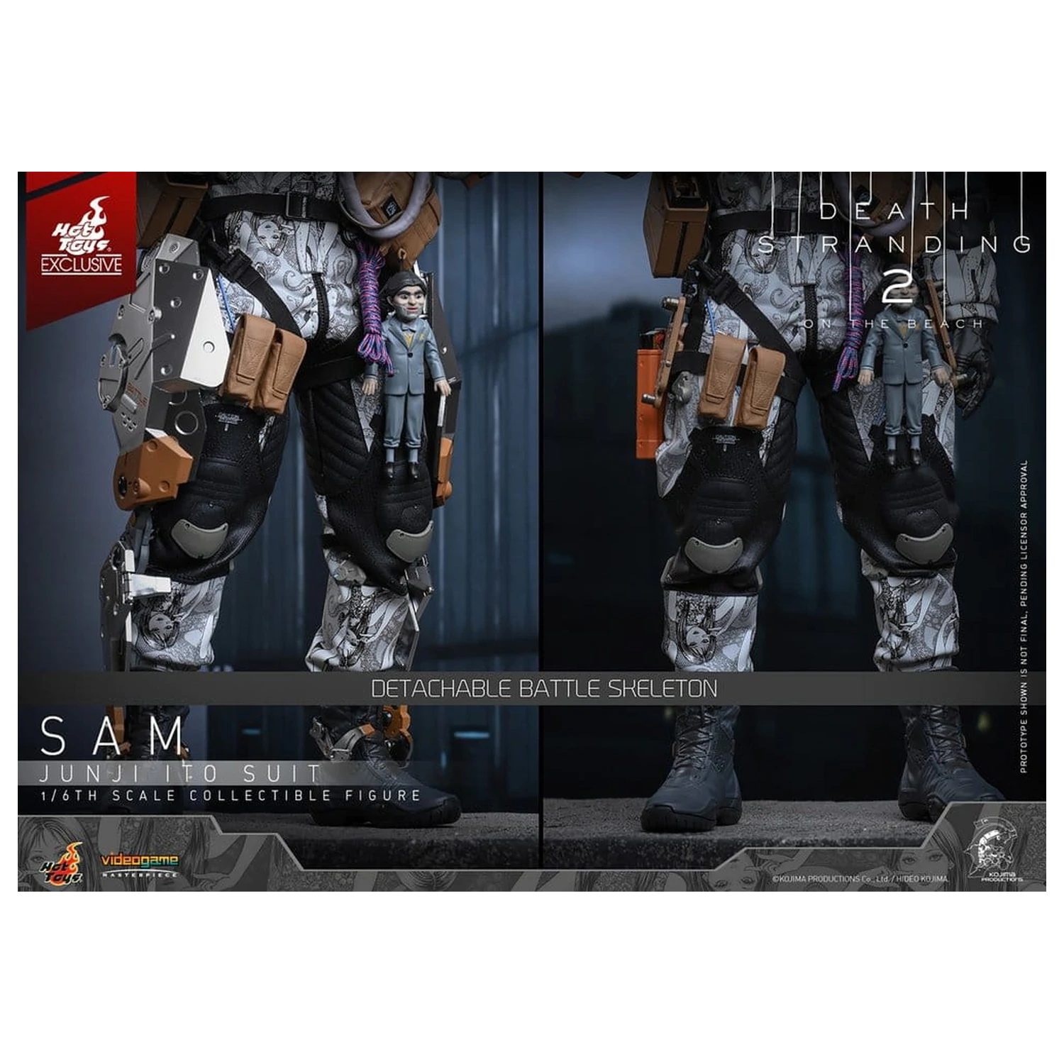 Death Stranding Akční figurka 1/6 Sam Porter Bridges (Junji Ito Suit) fotografii produktu