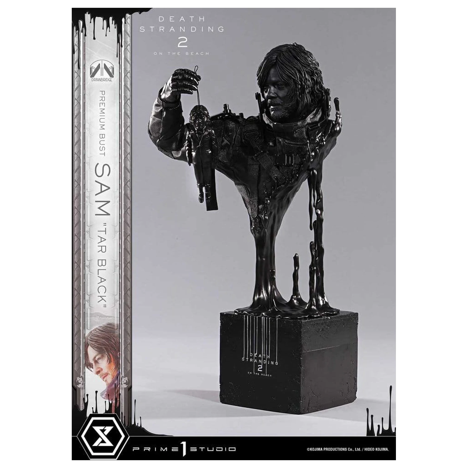 Death Stranding 2: On the Beach Premium busta 1/3 Sam Tar Black 44 cm fotografii produktu