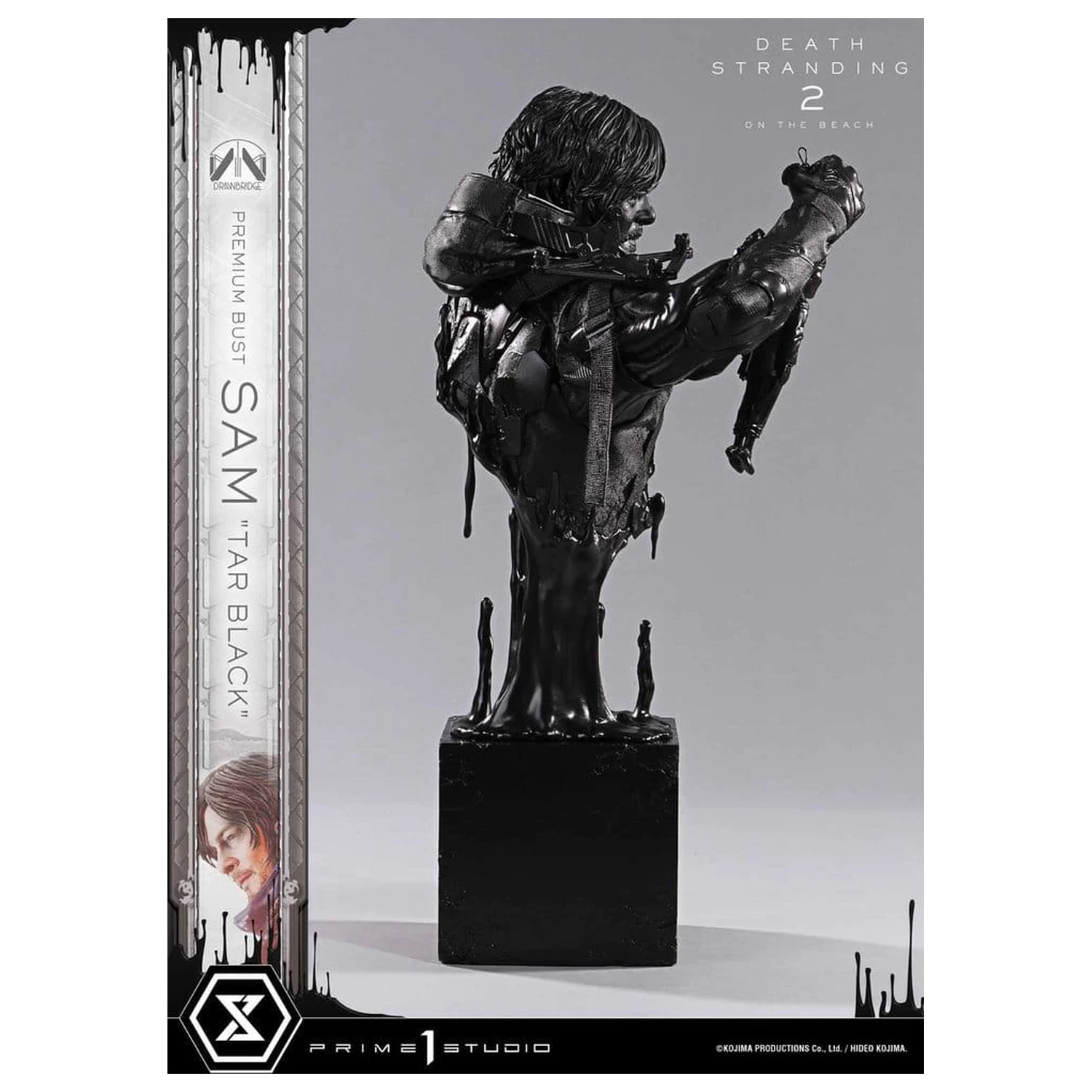 Death Stranding 2: On the Beach Premium busta 1/3 Sam Tar Black 44 cm fotografii produktu
