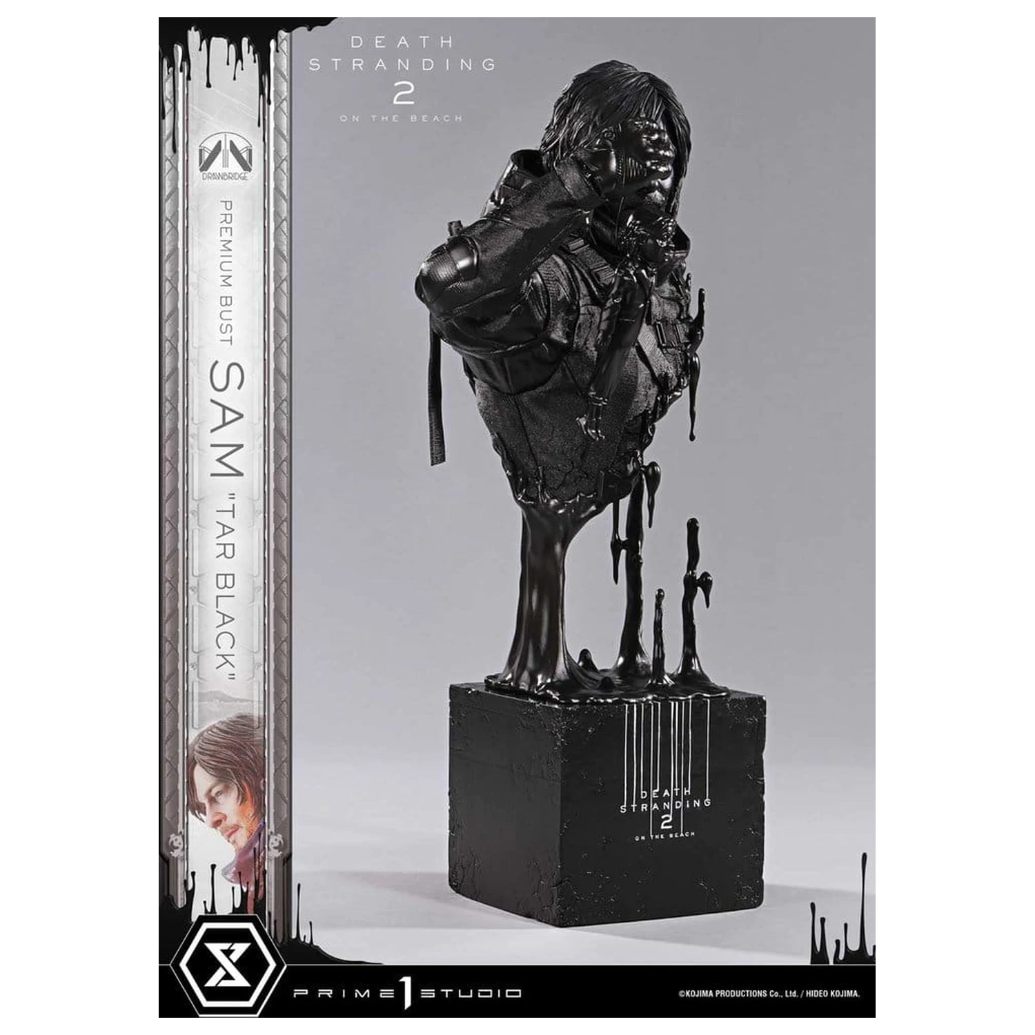 Death Stranding 2: On the Beach Premium busta 1/3 Sam Tar Black 44 cm fotografii produktu