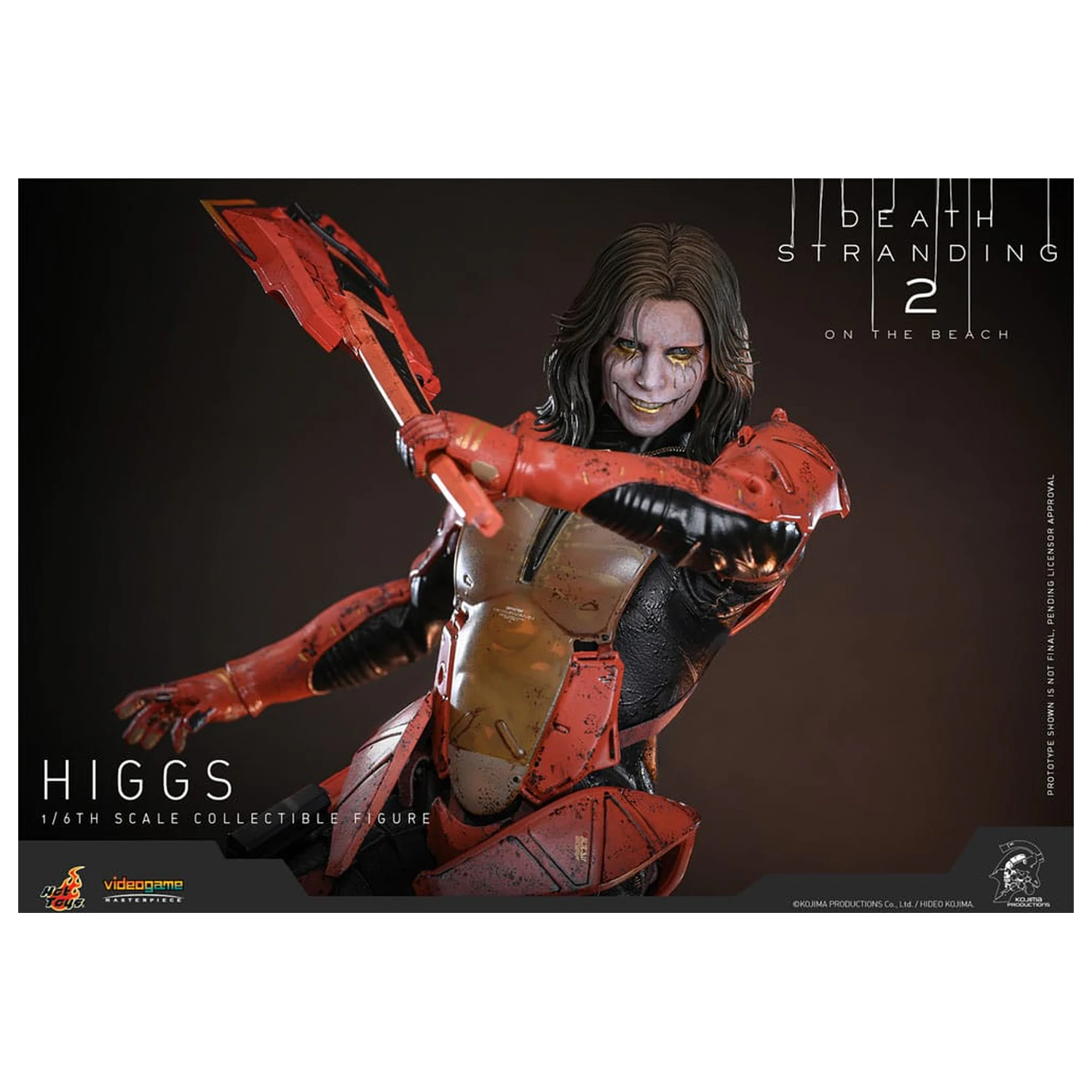 Death Stranding 2: On the Beach Videogame Masterpiece akční figurka 1/6 Higgs 33 cm fotografii produktu